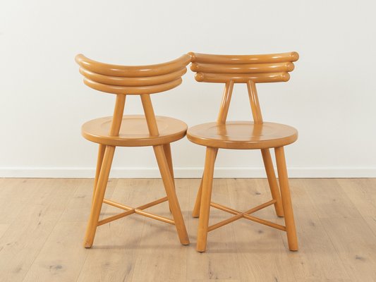 Postmodern Dining Chairs from EKA Wohnmöbel, 1960s, Set of 2-GPP-1796970