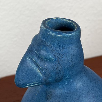 Postmodern Dutch Studio Pottery Sculptural Vase with Bird Design from Agu Reuver, Holland, 1996-UAH-2024496