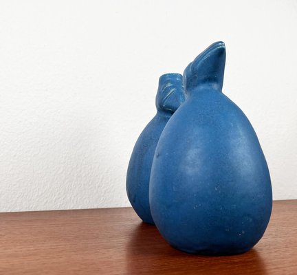 Postmodern Dutch Studio Pottery Sculptural Vase with Bird Design from Agu Reuver, Holland, 1996-UAH-2024496