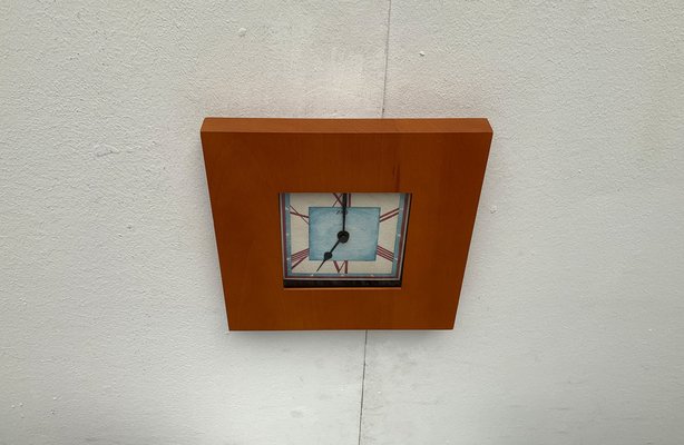 Postmodern English Wall Clock from Ziro, 1980s-UAH-1331266