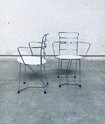 Postmodern Eridiana Dining Chairs by Antonio Citterio for Xilitalia, 1980s, Set of 2-RQV-883365