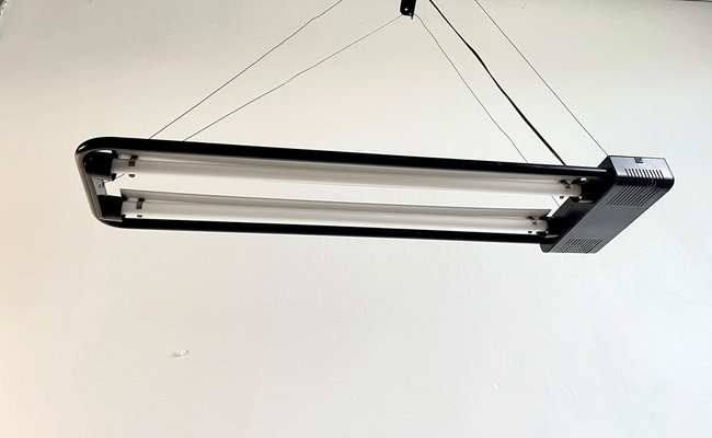 Postmodern Fluorescent Pendant Lamp attributed to Gian Nicola Gigante for Zerbetto, 1980s-EHE-1396275