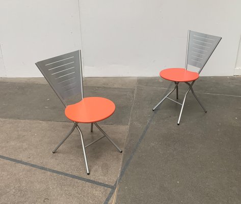 Postmodern Folding Chairs by Rutger Andersson, Set of 2-UAH-1015717