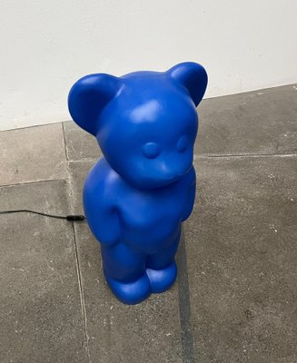 Postmodern German Lumibär Bear Floor Lamp by Klein & Leidig for Flötotto, 1990s-UAH-1764861