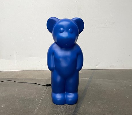 Postmodern German Lumibär Bear Floor Lamp by Klein & Leidig for Flötotto, 1990s-UAH-1764861