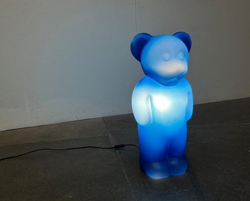 Postmodern German Lumibär Bear Floor Lamp by Klein & Leidig for Flötotto, 1990s-UAH-1764861