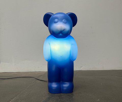 Postmodern German Lumibär Bear Floor Lamp by Klein & Leidig for Flötotto, 1990s-UAH-1764861