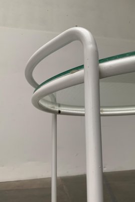 Postmodern Glass Service Trolley or Side Table-UAH-1128533