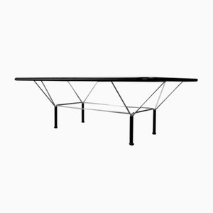 Postmodern Glass Table by Niels Bendtsen, 1970s-VLO-2028320