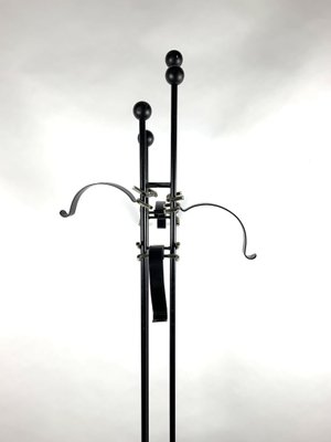 Postmodern Iron Coat Rack, 1970s-UWE-592499