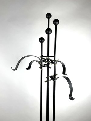 Postmodern Iron Coat Rack, 1970s-UWE-592499