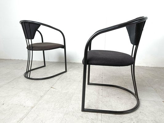 Postmodern Italian Dining Chairs, 1980s, Set of 6-IRH-1806559