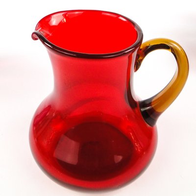 Postmodern Jug from Ząbkowice Glassworks, 1970s-BKO-1824405