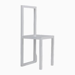 Postmodern Metal Side Chair by Robert Wilson-KQX-1773643