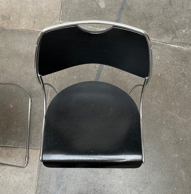 Postmodern Minimalist Stacking Chairs, 1980s, Set of 2-UAH-1731892