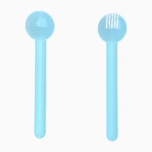 Postmodern Minimalist Swiss Salad Servers, Set of 2-UAH-1811270