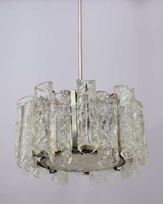 Postmodern Murano Glass Chandelier by Carlo Nason for Mazzega, Italy, 1970s-FER-990411