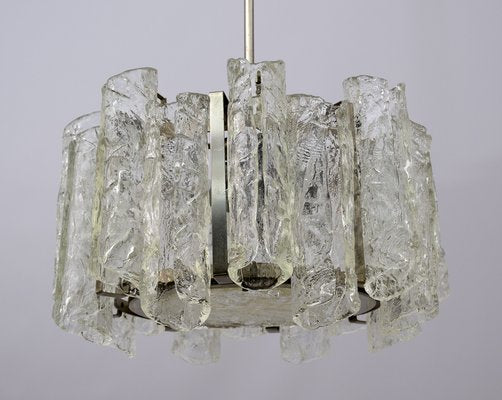 Postmodern Murano Glass Chandelier by Carlo Nason for Mazzega, Italy, 1970s-FER-990411