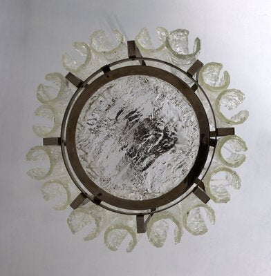 Postmodern Murano Glass Chandelier by Carlo Nason for Mazzega, Italy, 1970s-FER-990411