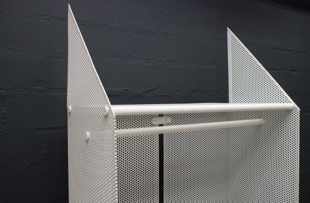 Postmodern Perforated Metal Coat Rack, 1980s-KQB-722510