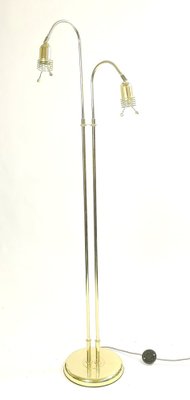 Postmodern Polished Brass Floor Lamp, 1990s-UWE-1408091