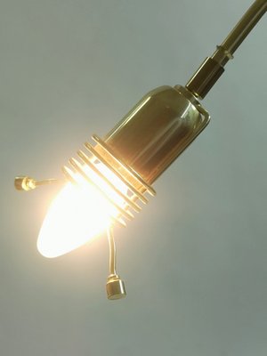 Postmodern Polished Brass Floor Lamp, 1990s-UWE-1408091