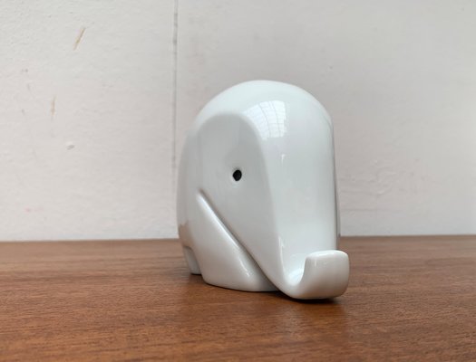 Postmodern Porcelain Elephant Figurine and Penny Bank by Luigi Colani for Höchst, 1980s-UAH-1627458