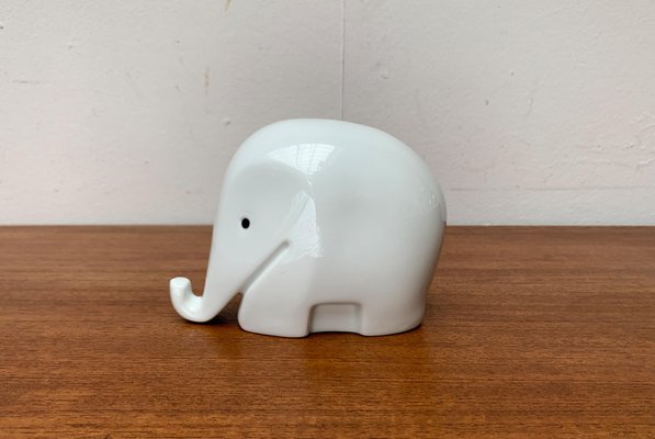 Postmodern Porcelain Elephant Figurine and Penny Bank by Luigi Colani for Höchst, 1980s-UAH-1627458