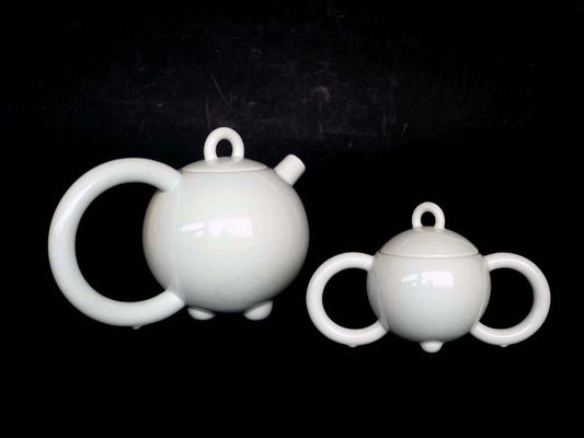 Postmodern Porcelain Tea Set by Matteo Thun for Arzberg, 1980s, Set of 2-GKB-840600