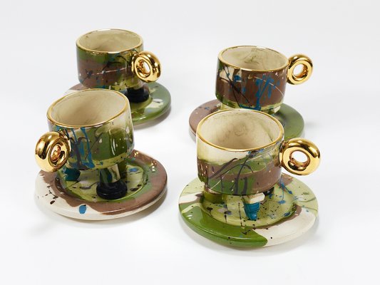 Postmodern Sculptural Pop-Art Tea Service by Juraj Mahalik for Art4, Slovakia, 1990s-MWV-2031892