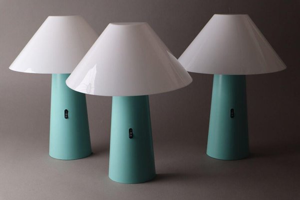 Postmodern Turquoise Wall Lamp from Arlus, 1980s-ESB-1376510