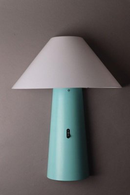 Postmodern Turquoise Wall Lamp from Arlus, 1980s-ESB-1376510