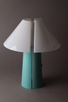 Postmodern Turquoise Wall Lamp from Arlus, 1980s-ESB-1376510