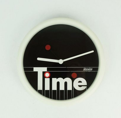 Postmodern Wall Clock Kitchen Clock from Junghans Youngline, 1980s-FH-1727850