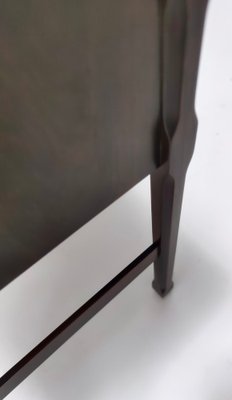 Postmodern Walnut Nightstand, Italy, 1970s-JPQ-1820878