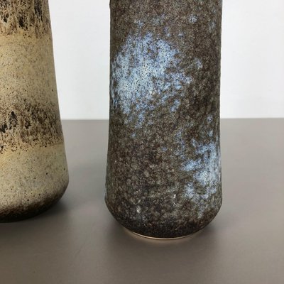 Pottery Fat Lava 206-26 Vases by Scheurich, Germany, 1970s, Set of 2-QZ-1147713