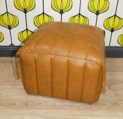 Pouf in Imitation Leather from Wagner, 1970s-AFE-1756922