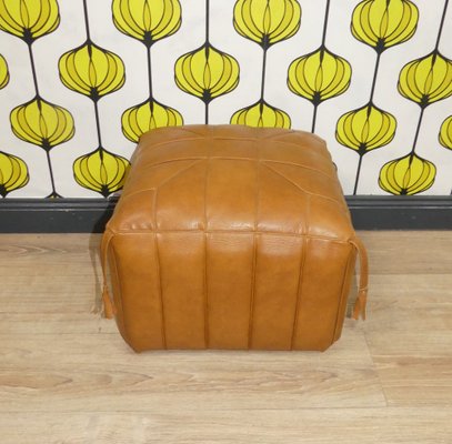 Pouf in Imitation Leather from Wagner, 1970s-AFE-1756922