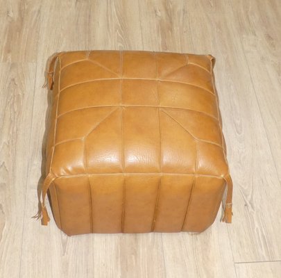 Pouf in Imitation Leather from Wagner, 1970s-AFE-1756922