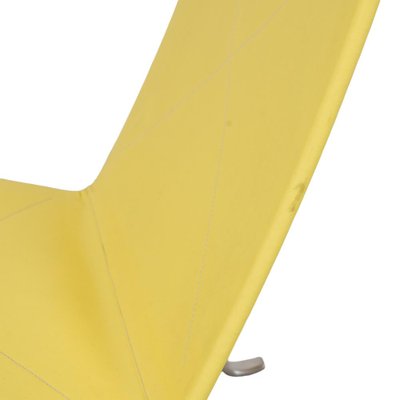 Poul Kjærholm Pk-22 Lounge Chair in Yellow Fabric by Poul Kjærholm for Fritz Hansen, 2000s-MTD-1719779