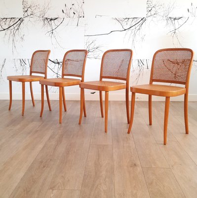 Prague or No. 811 Chairs from Ligna, 1970s, Set of 4-SJU-2021351