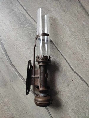 Pre-War Brass Wall Lamp by RRC, 1890s-CAQ-1763130