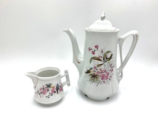 Pre-War Jug and Milk by C.T. Tielsch, Set of 2-BXB-1089817