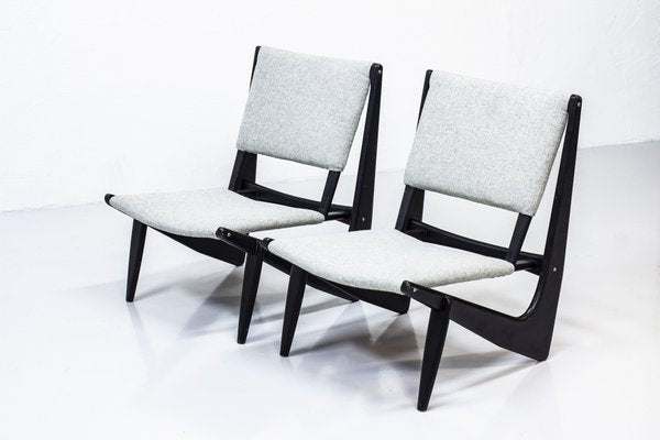 Presens Lounge Chairs by Bertil W. Behrman for Engens fabriker, 1950s, Set of 2-KO-741552