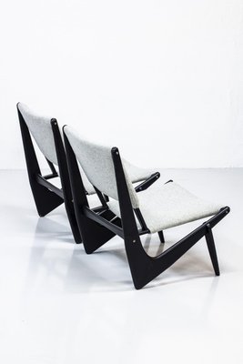 Presens Lounge Chairs by Bertil W. Behrman for Engens fabriker, 1950s, Set of 2-KO-741552