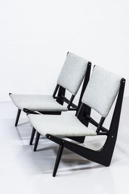 Presens Lounge Chairs by Bertil W. Behrman for Engens fabriker, 1950s, Set of 2-KO-741552