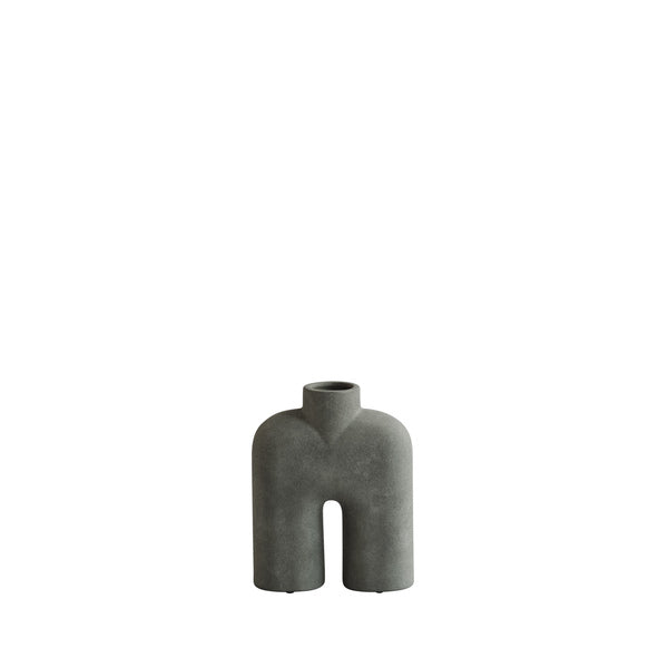 Cobra Tall Mini Ceramic Vase by 101 Copenhagen #Dark Grey