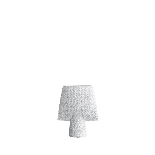 Sphere Square Shisen Mini Ceramic Vase by 101 Copenhagen #Bone White