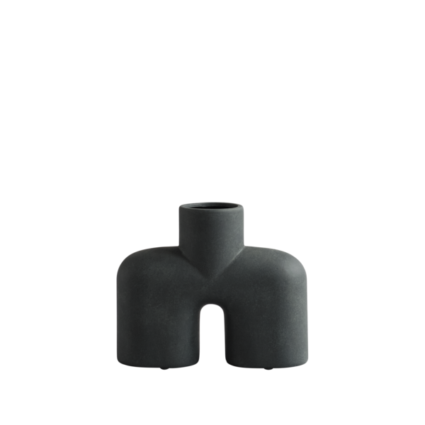 Cobra Uno Medio Ceramic Vase by 101 Copenhagen #Black