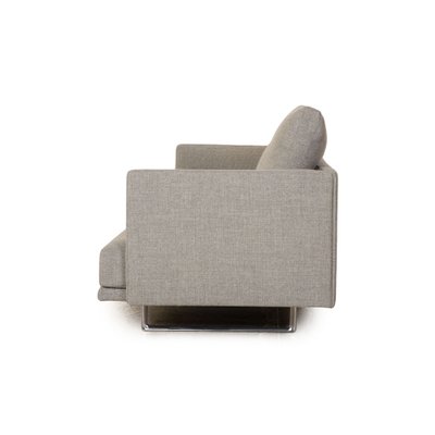 Prime Time 3-Seater Sofa in Gray Fabric from Walter Knoll / Wilhelm Knoll-RQW-1748316